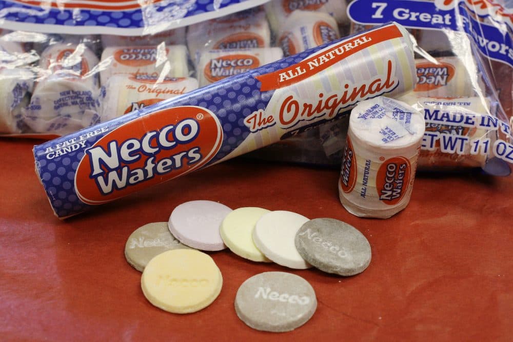 Necco Wafers are displayed in Boston in 2009. (Charles Krupa/AP)