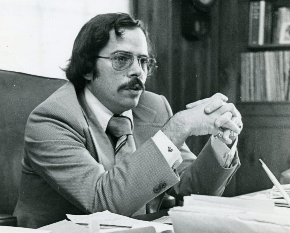 Longtime Boston Phoenix publisher Stephen Mindich. (Courtesy Northeastern University Archives)