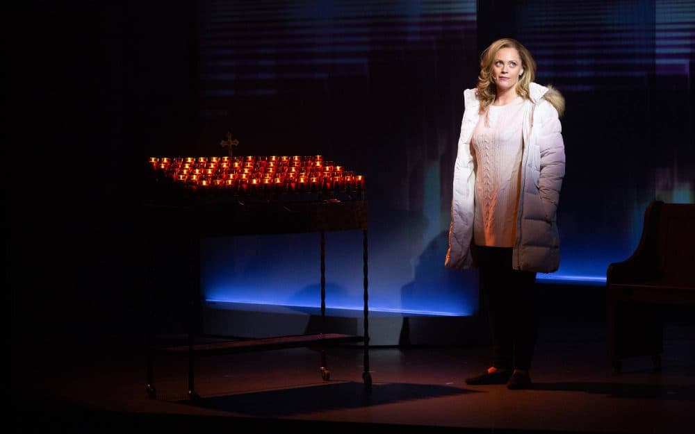 Elizabeth Stanley as Mary Jane Healy in American Repertory Theater's "Jagged Little Pill." (Courtesy Evgenia Eliseeva/A.R.T.)