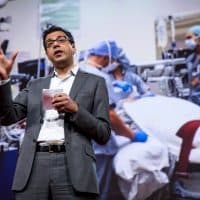Dr. Atul Gawande in 2017 (Courtesy Bret Hartman/TED Conference via Flickr)