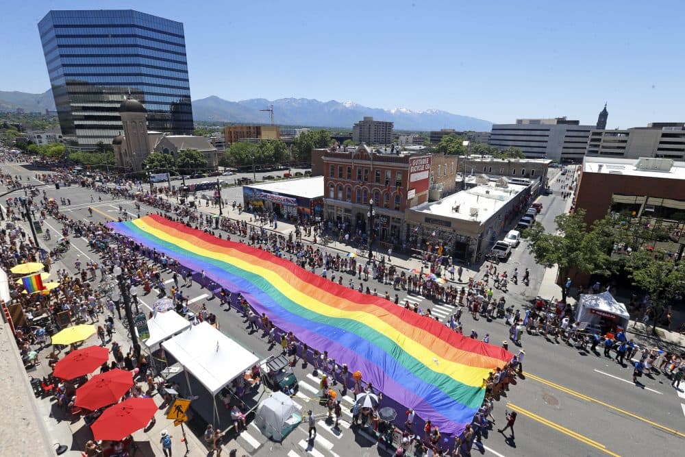 Utah Pride Parade 2024 April Merrie