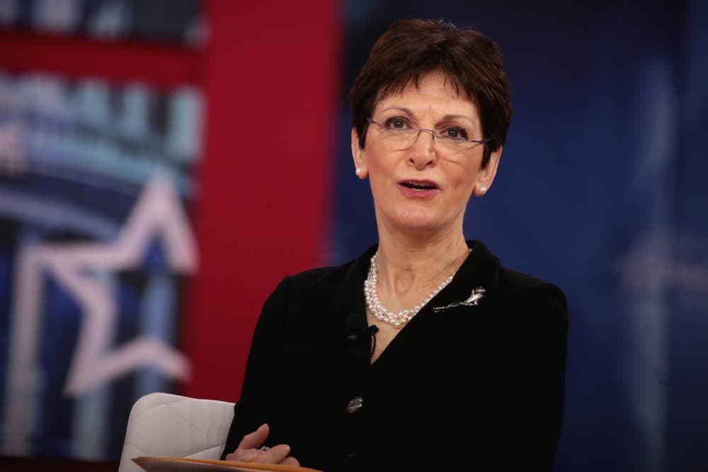 Mona Charen speaking at the 2018 Conservative Political Action Conference (CPAC) in National Harbor, Maryland. (Gage Skidmore/Flickr)