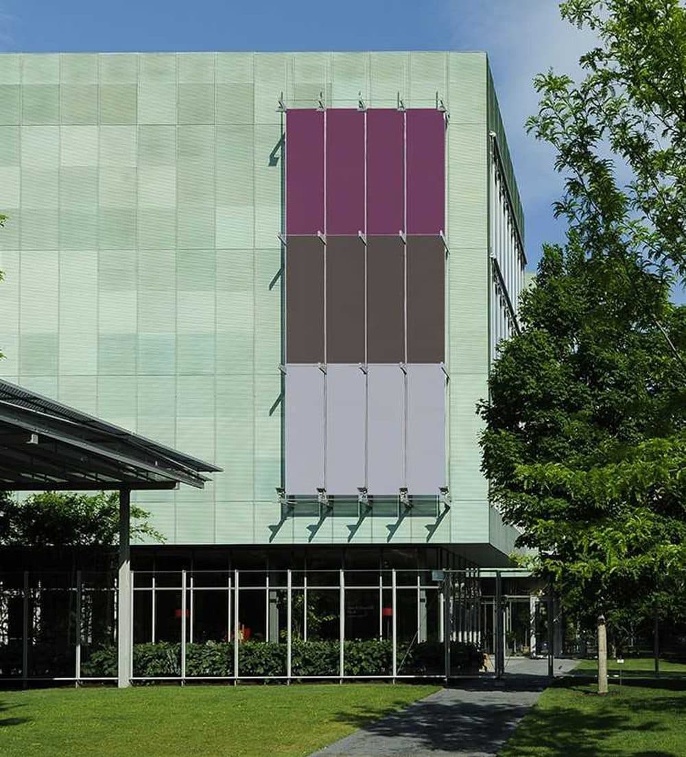 A rendering of Steve Locke's "Three Deliberate Grays for Freddie (A Memorial for Freddie Gray)" on the Isabella Stewart Gardner Museum. (Courtesy Isabella Stewart Gardner Museum)