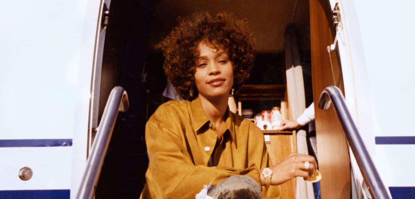 A photo of Whitney Houston from the film "Whitney," directed by Kevin Macdonald. (Courtesy of The Estate of Whitney E. Houston)