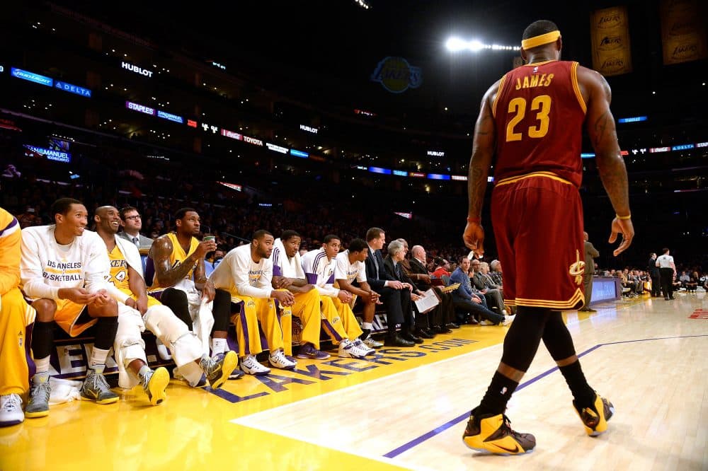 After two stints with the Cavaliers and a four-year tenure with the Heat, LeBron James is headed west to join the Lakers. (Harry How/Getty Images)