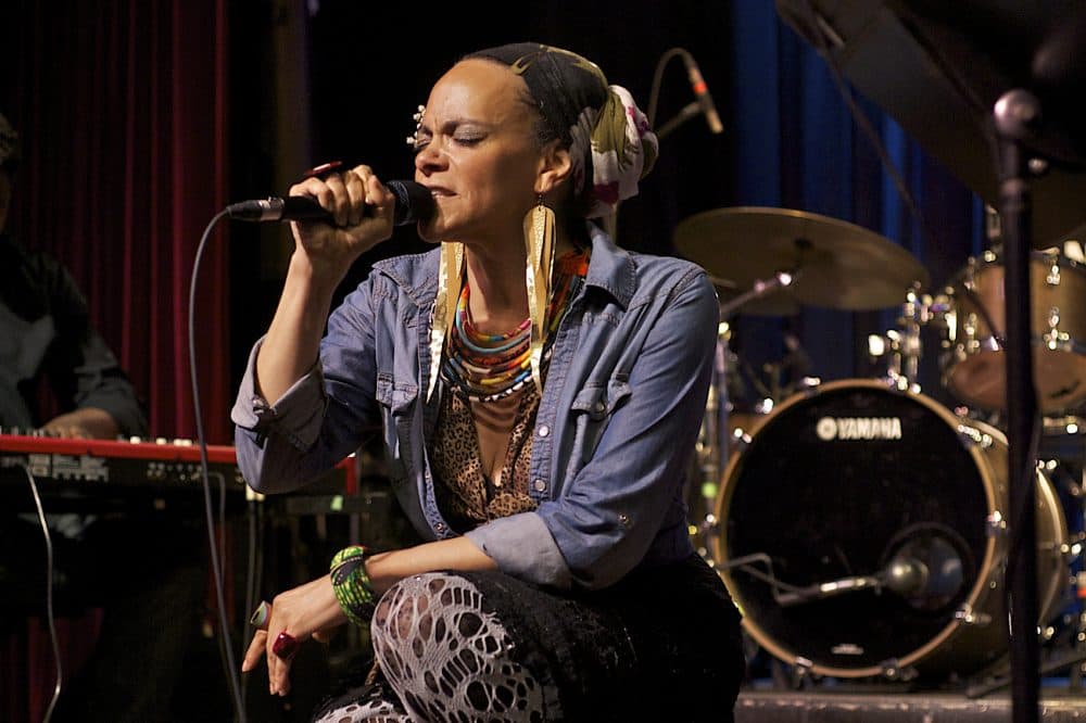 Ursula Rucker, a Philadelphia spoken-word artist. (Courtesy Sven Frenzel)