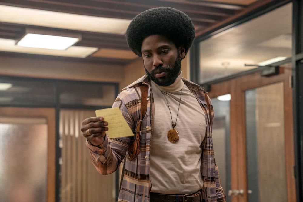 John David Washington as Detective Ron Stallworth. (Courtesy Focus Features)