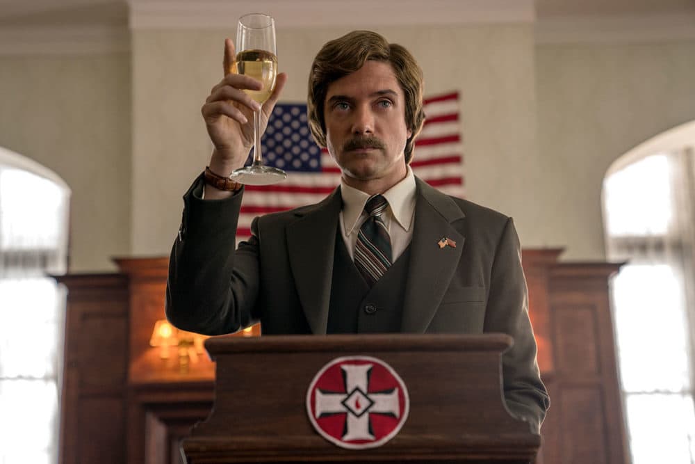 Topher Grace as David Duke in "BlacKkKlansman." (Courtesy Focus Features)