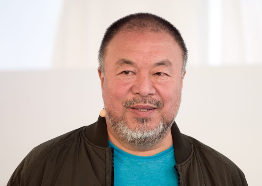 Chinese artist Ai Weiwei attends the first International Animal Welfare Summit 2018 (IAWS) in Vienna. (Georg Hochmuth/AFP/Getty Images)