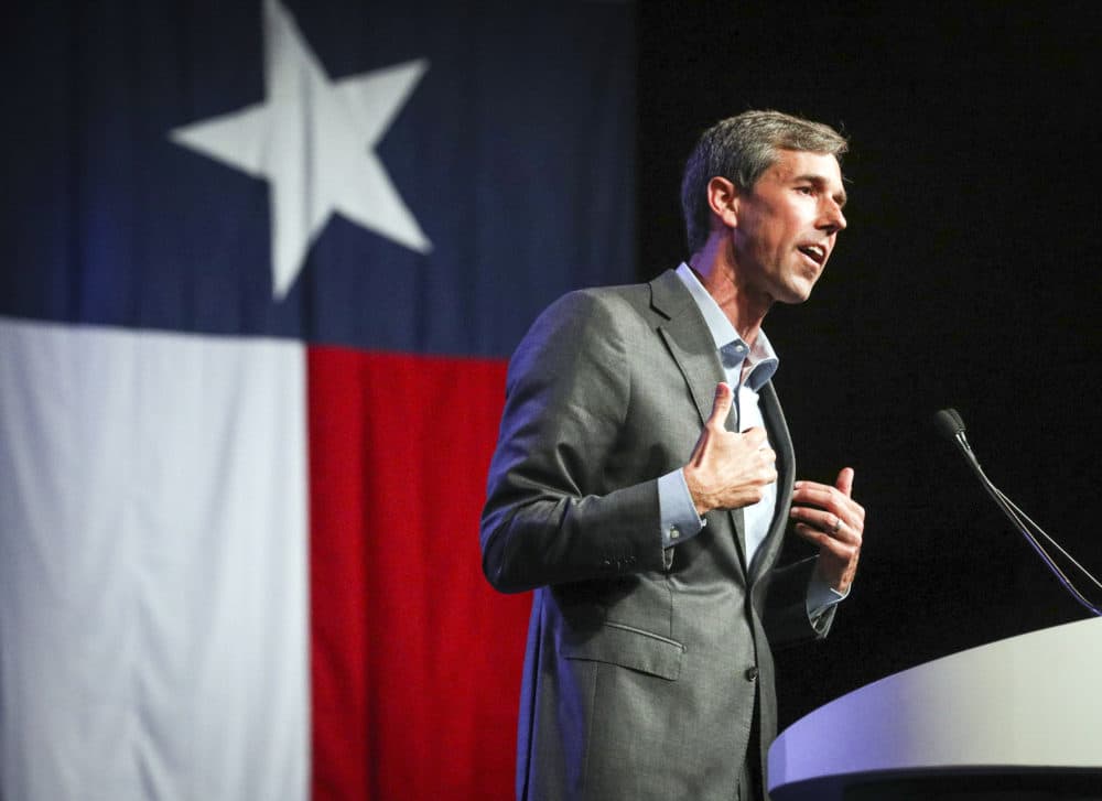 Rep. Beto O'Rourke speaks during the general session at the Texas Democratic Convention Friday, June 22, 2018, in Fort Worth, Texas. (Richard W. Rodriguez/AP)