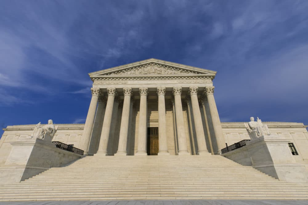 The Supreme Court is seen in Washington, Wednesday, Aug. 15, 2018. Senate Majority Leader Mitch McConnell said he hopes to have Supreme Court nominee Brett Kavanaugh confirmed before the new court session begins Oct. 1. (J. Scott Applewhite/AP)