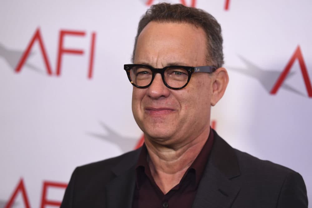 Tom Hanks arrives at the 2018 AFI Awards at the Four Seasons on Friday, Jan. 5, 2018 in Los Angeles. (Photo by Jordan Strauss/Invision/AP)