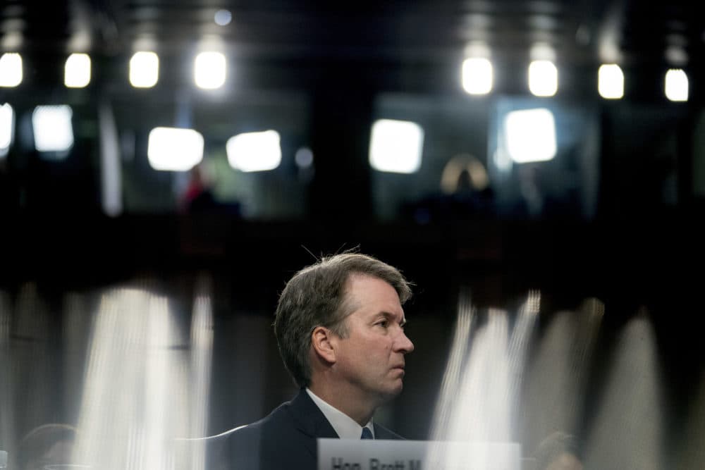President Donald Trump's Supreme Court nominee, Brett Kavanaugh, a federal appeals court judge, appears before the Senate Judiciary Committee on Capitol Hill in Washington, Tuesday, Sept. 4, 2018. (Andrew Harnik/AP)