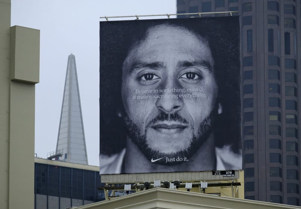 nike slogan kaepernick