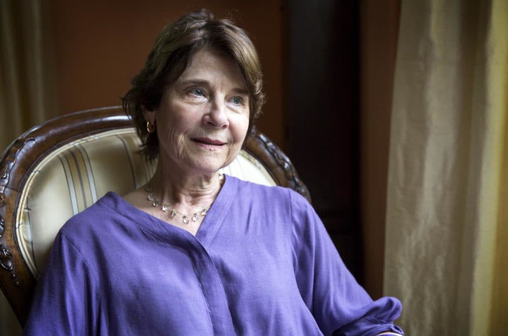Anne Hawley, former director of the Isabella Stewart Gardner Museum. (Robin Lubbock/WBUR)