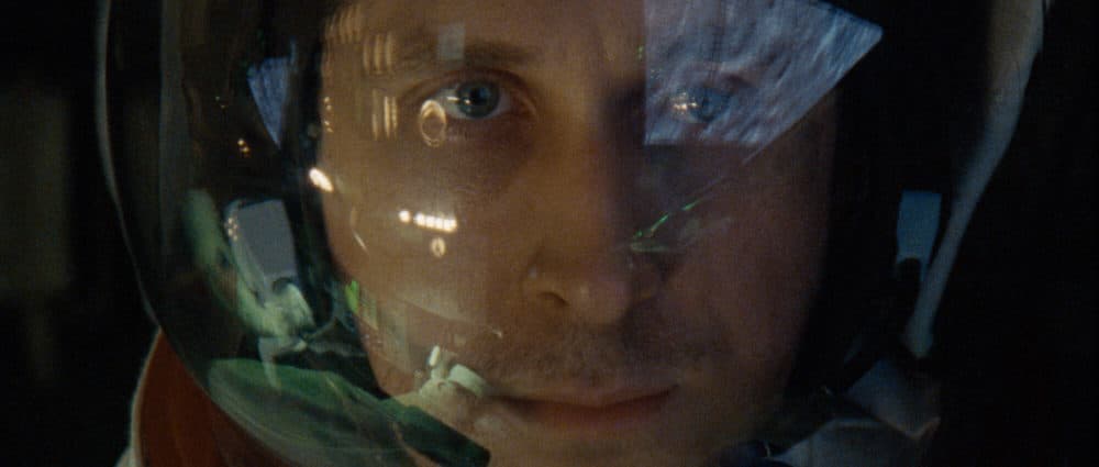 Ryan Gosling in "First Man." (Courtesy Universal)