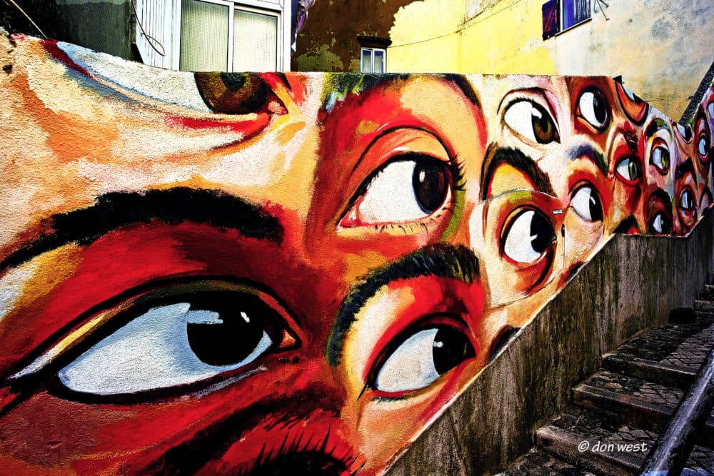 Don West's "Eyes" (Courtesy of the artist)