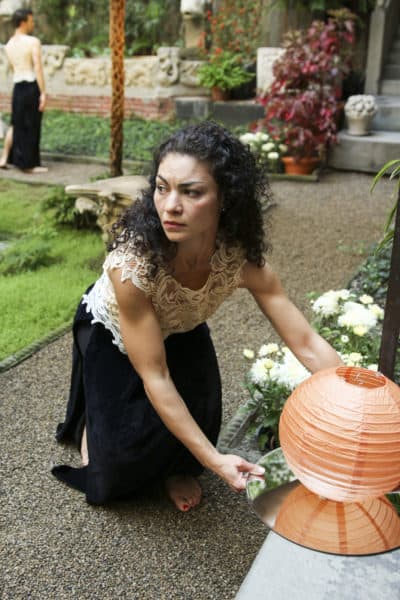A dancer rehearses at the Gardner (Courtesy Isabella Stewart Gardner Museum)