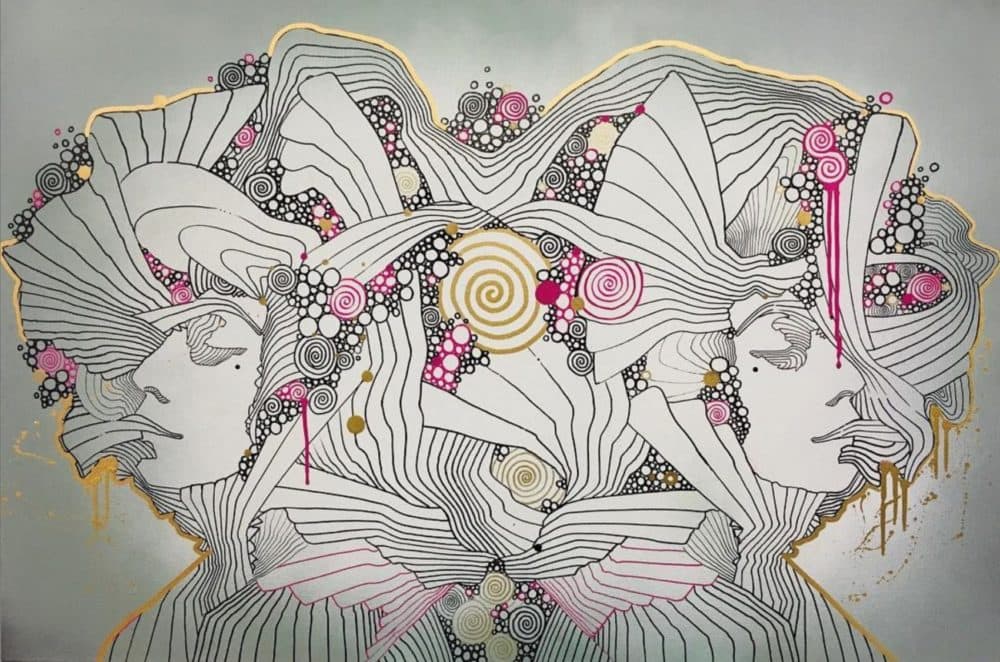 Sagie Vangelina's "Imbalanced." (Courtesy of the artist)