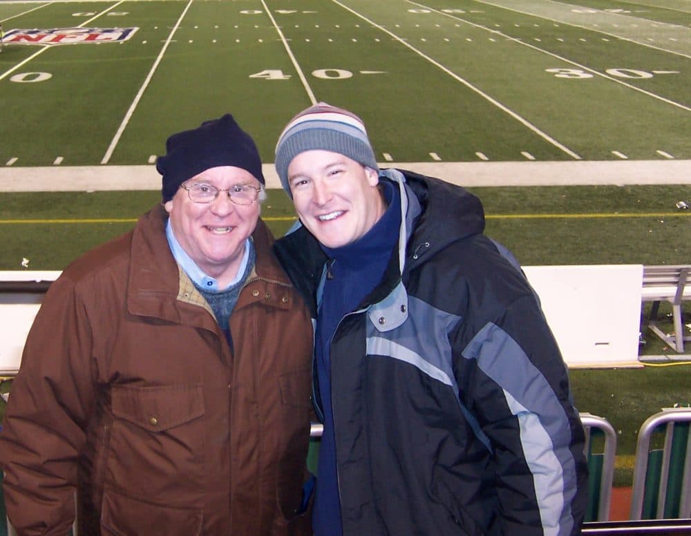 Rich Ellenson and his father, Bernie. (Courtesy Rich Ellenson)