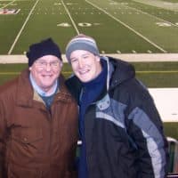 Rich Ellenson and his father, Bernie. (Courtesy Rich Ellenson)