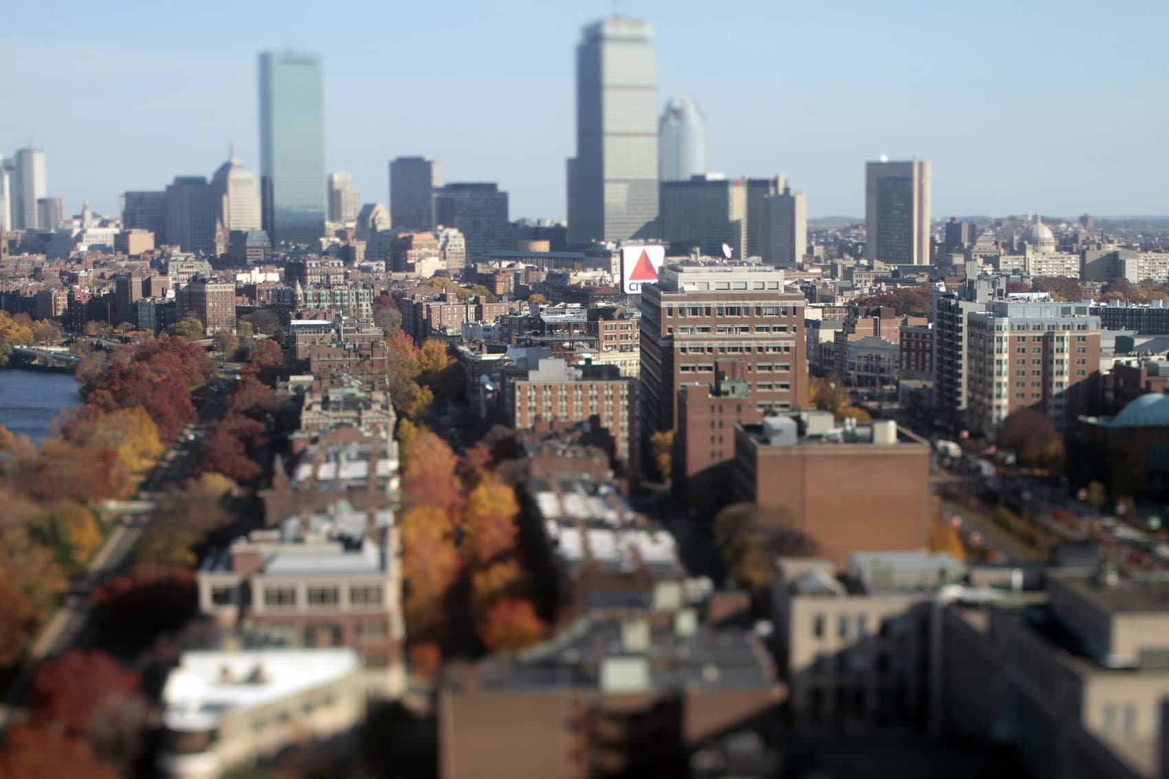 The Citgo sign is seen in January 2016. (Joe Difazio for WBUR)