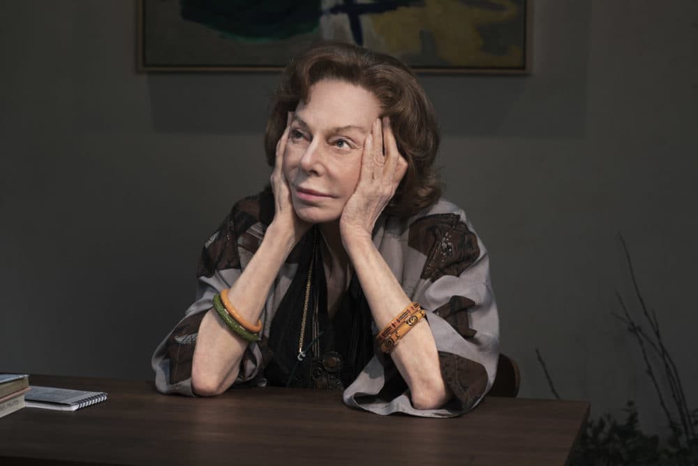 Elaine May as Gladys Green, a grandmother in the early stages of Alzheimer's and who is on the brink of losing her Greenwich Village art gallery, in "The Waverly Gallery." (Brigitte Lacombe/Courtesy of the production)
