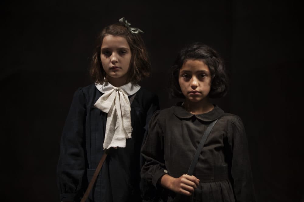 Elisa Del Genio and Ludovica Nasti in "My Brilliant Friend." (Courtesy Eduardo Castaldo/HBO)