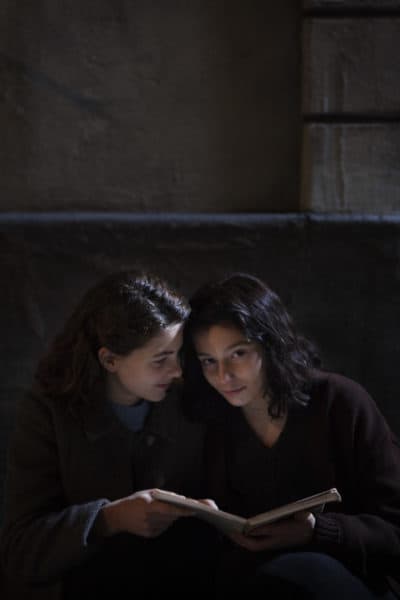 Margherita Mazzucco and Gaia Girace in "My Brilliant Friend." (Courtesy Eduardo Castaldo/HBO)