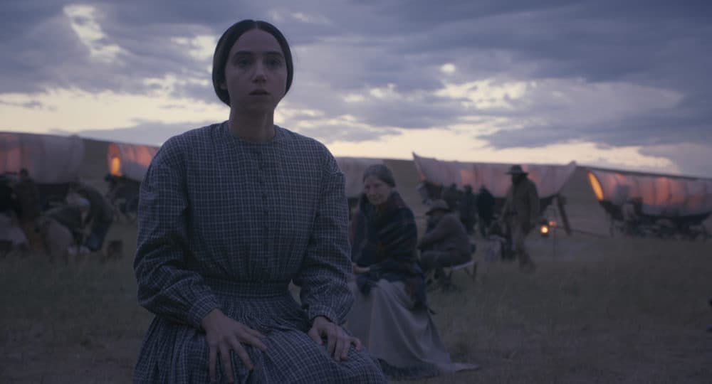 Zoe Kazan as Alice Longabaugh in "The Ballad of Buster Scruggs." (Courtesy Netflix)