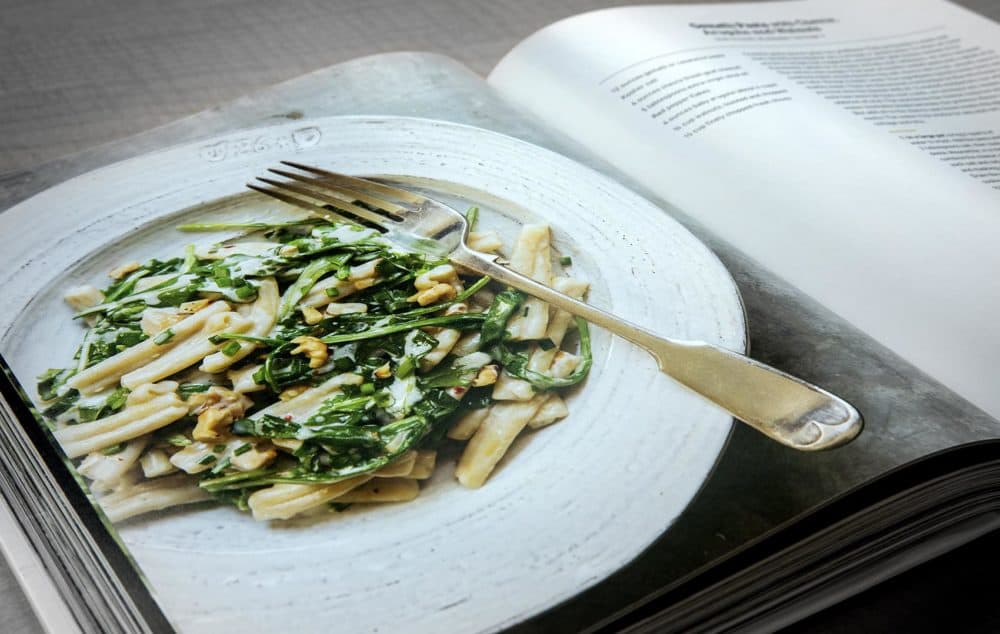 Christopher Kimball's new Milk Street cookbook is among our picks of locally-authored cookbooks. (Robin Lubbock/WBUR)