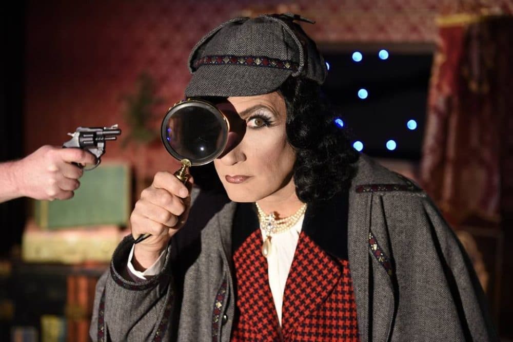 Ryan Landry as Shirley Holmes. (Courtesy Michael von Redlich)