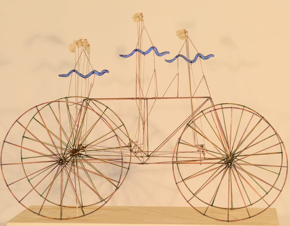 David Lang’s "Blue Worm." (Courtesy David Lee Black)