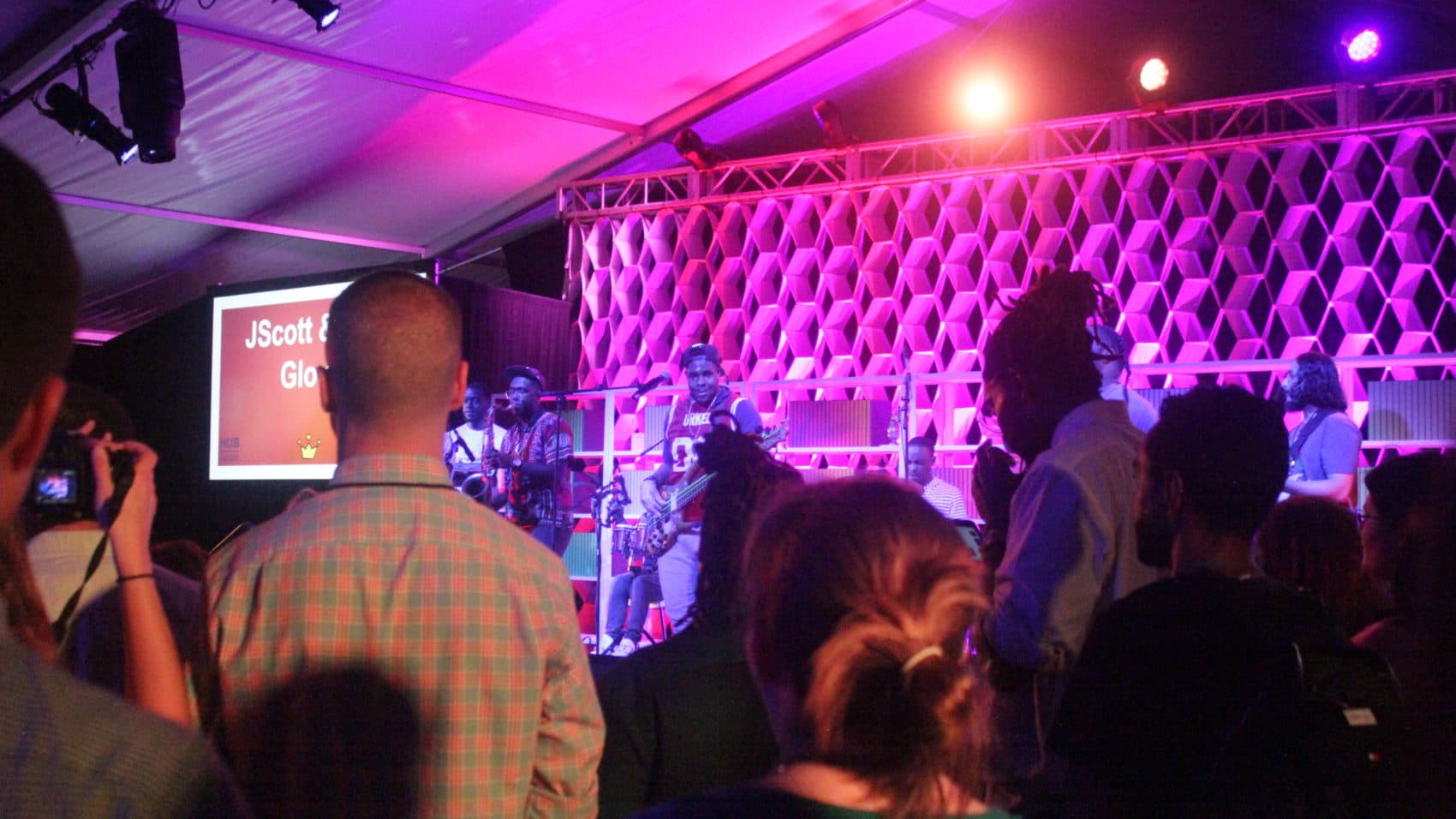 A HipStory curated concert at HubWeek (Courtesy Cliff Notez)