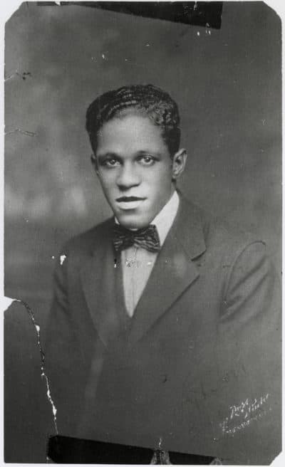 Fritz Pollard cut an image of sartorial splendor while he was at Brown University. (John Hay Library, Brown University)