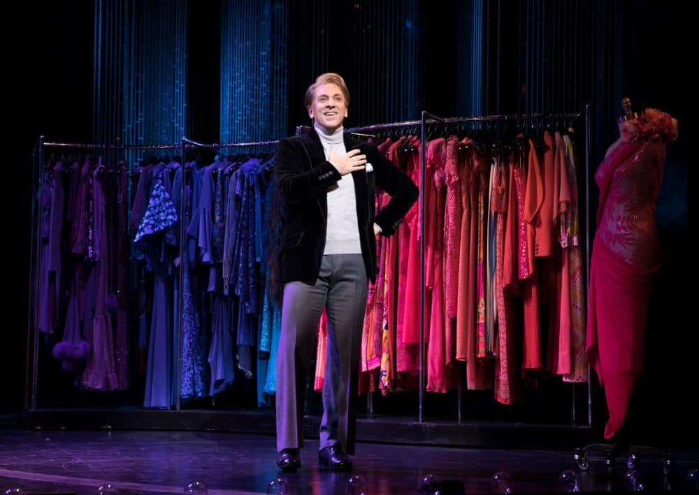 Michael Berresse plays fashion designer Bob Mackie in "The Cher Show." (Joan Marcus)