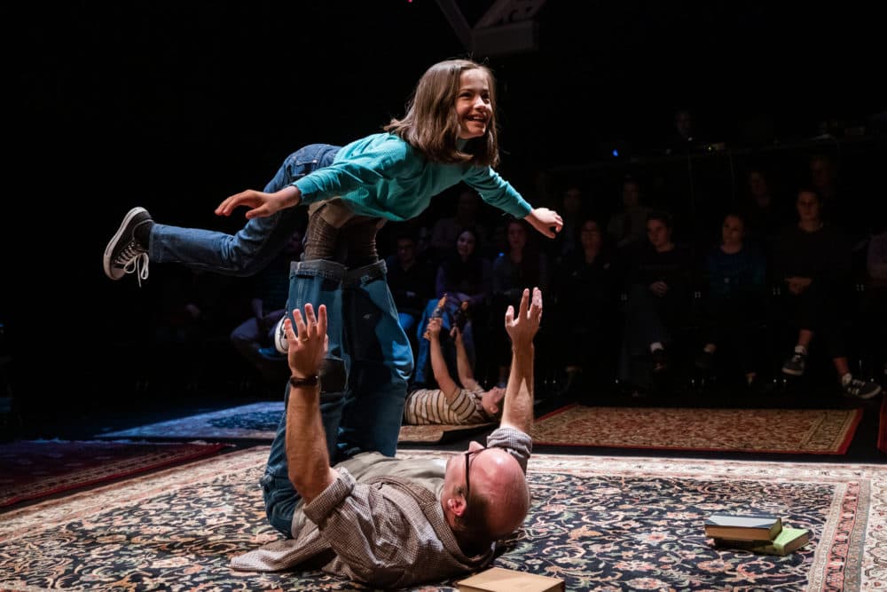 Marissa Simeqi and Todd Yard in SpeakEasy's "Fun Home." (Courtesy Nile Scott Shots)