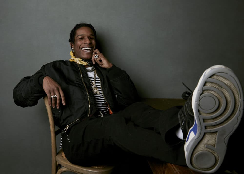 A$AP Rocky poses for a portrait to promote the film "Monster" at the Music Lodge during the Sundance Film Festival on Monday, Jan. 22, 2018, in Park City, Utah. (Taylor Jewell/Invision/AP)