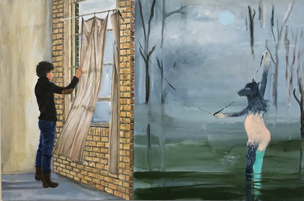 Alexandra Rozenman's "The Two Worlds" is included in "Breaking the Rules." (Courtesy of the artist)
