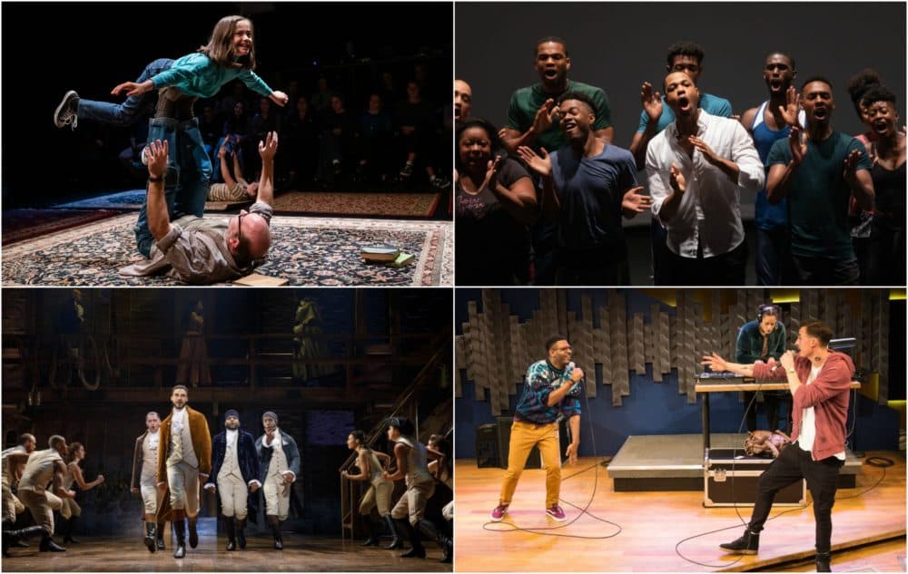 Theater critics Carolyn Clay and Ed Siegel take a look at the year's best productions locally, including "Fun Home," "Black Clown," "Hamilton" and "Hype Man." (Courtesy)