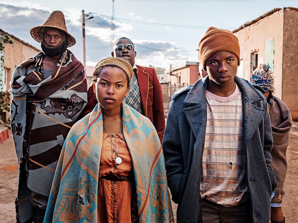 The cast of "Five Fingers for Marseilles." (Courtesy)