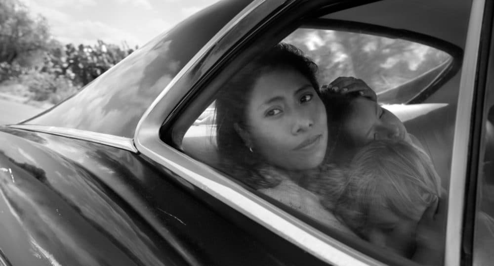 Yalitza Aparicio as Cleo in "Roma." (Courtesy Alfonso Cuarón/Netflix)