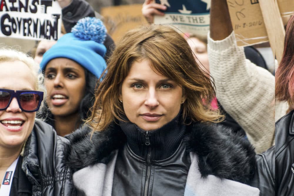 Vanessa Wruble, formerly a leader of the Women's March, who says she feels she was forced out of the group's leadership in part because she is Jewish. (Courtesy of Vanessa Wruble)