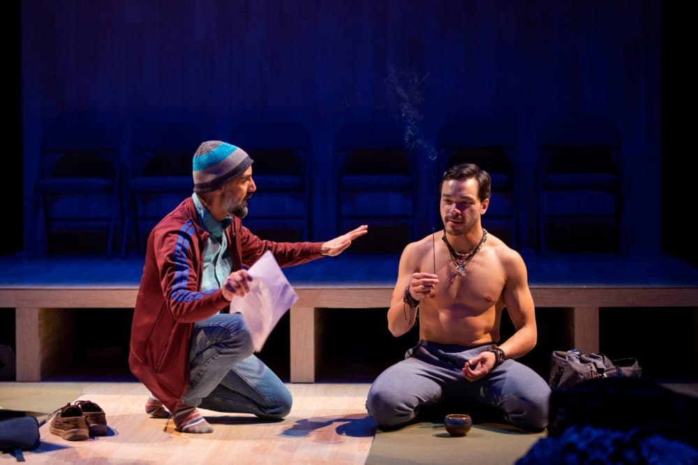 Nael Nacer as Ned and Sam Simahk as Rodney in "Small Mouth Sounds." (Courtesy Nile Scott Studios)