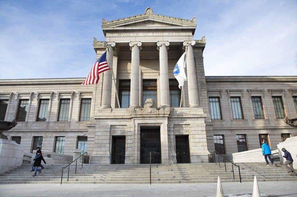 Museum of Fine Arts in Boston. (Jesse Costa/WBUR)