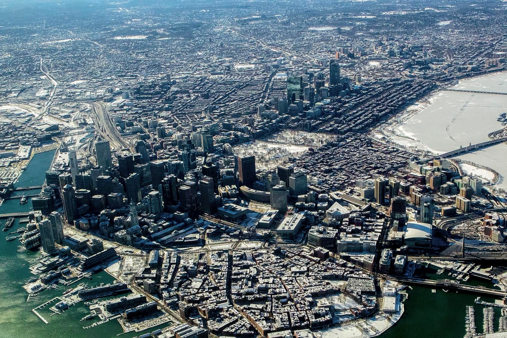 Downtown Boston (Jesse Costa/WBUR)
