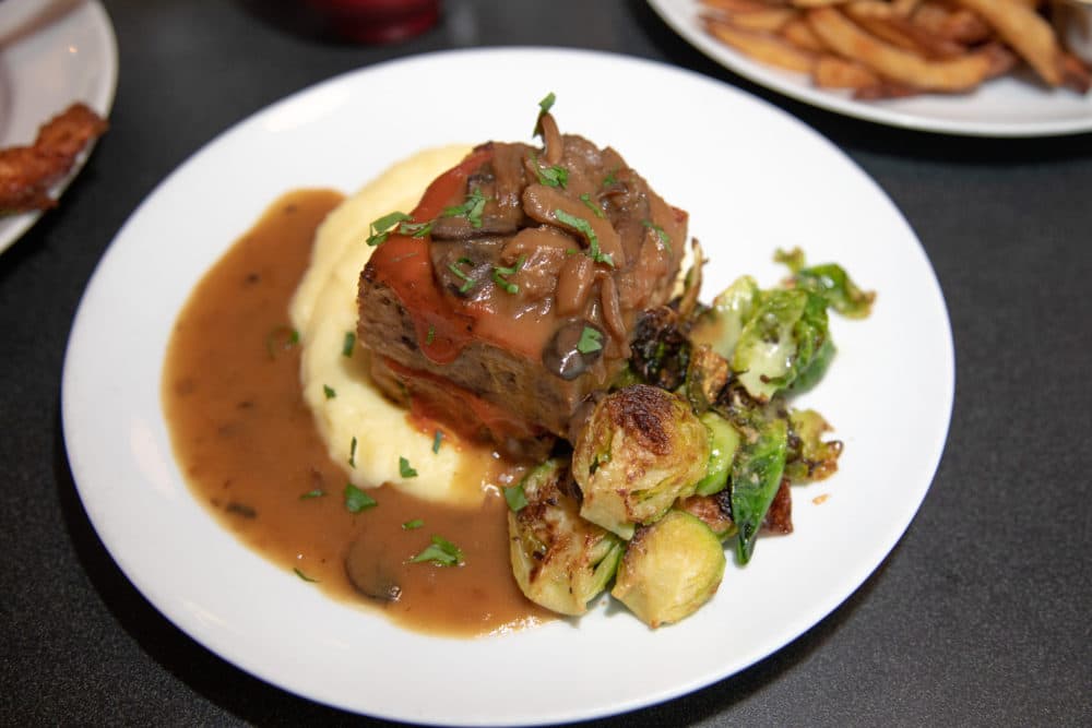 Little Dipper's meatloaf dish called "The Chewie." (Courtesy Lelia Asher)