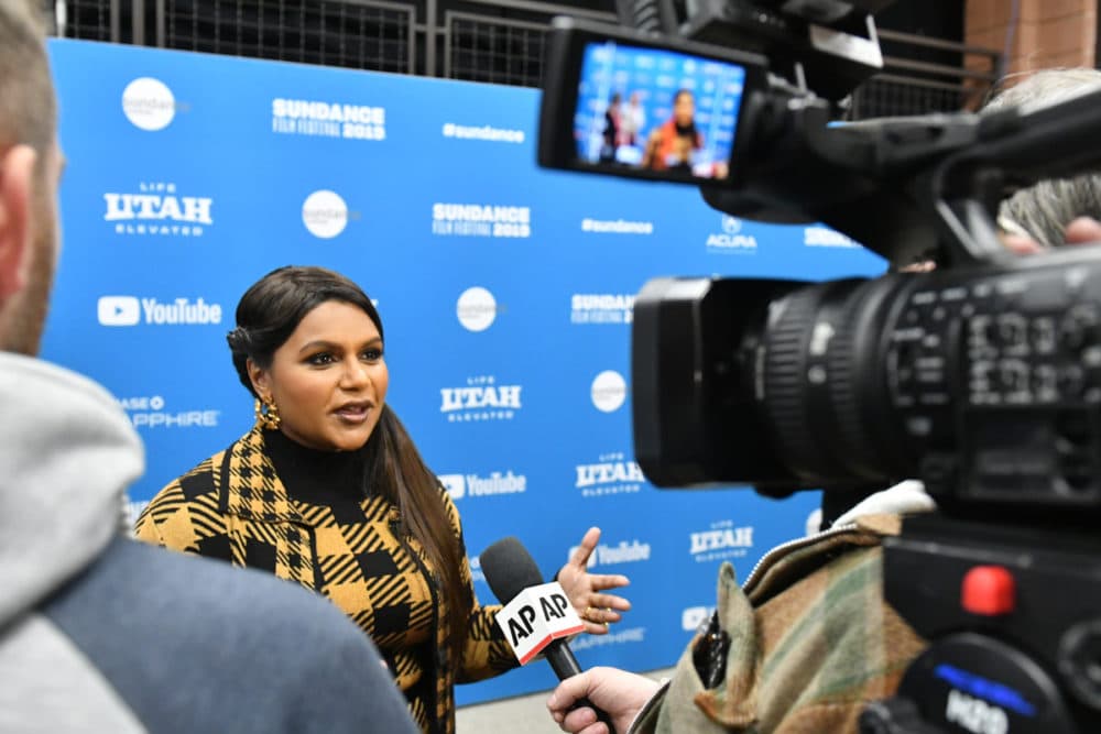 Actor Mindy Kaling attends the world premiere of "Late Night" at Sundance Film Festival. (Courtesy Stephen Speckman/Sundance Institute)
