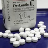 This 2013 file photo shows OxyContin pills. (Toby Talbot/AP)