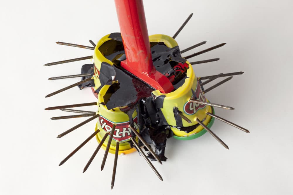 Harry Dodge's "Emergency Weapon #26" is at Tufts' Aidekman Arts Center this winter. (Courtesy)